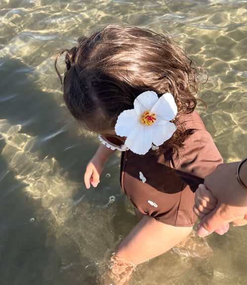 TYA BROWN SWIMSUIT