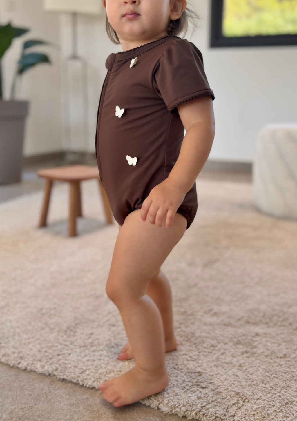 TYA BROWN SWIMSUIT
