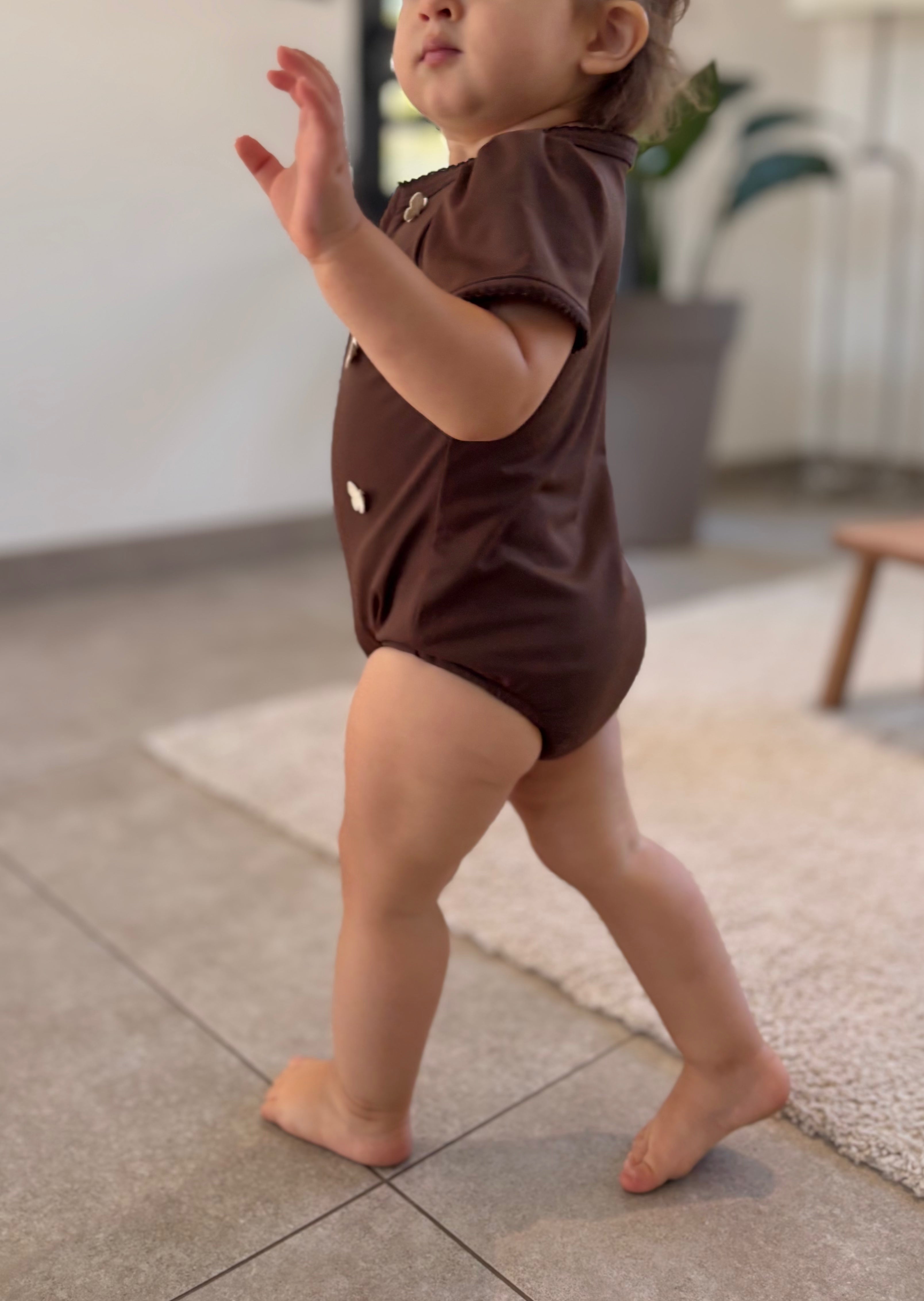 TYA BROWN SWIMSUIT